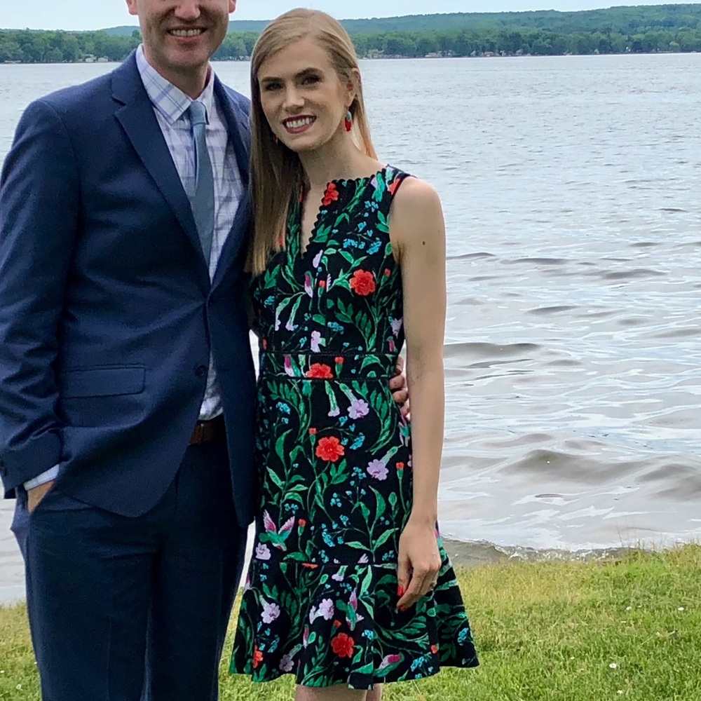 Kate Spade ♠️ Hummingbird Print Dress